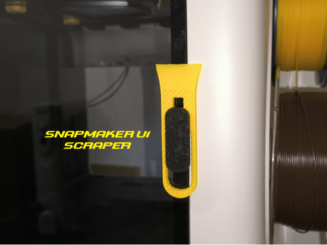Handle scraper for Snapmaker U1