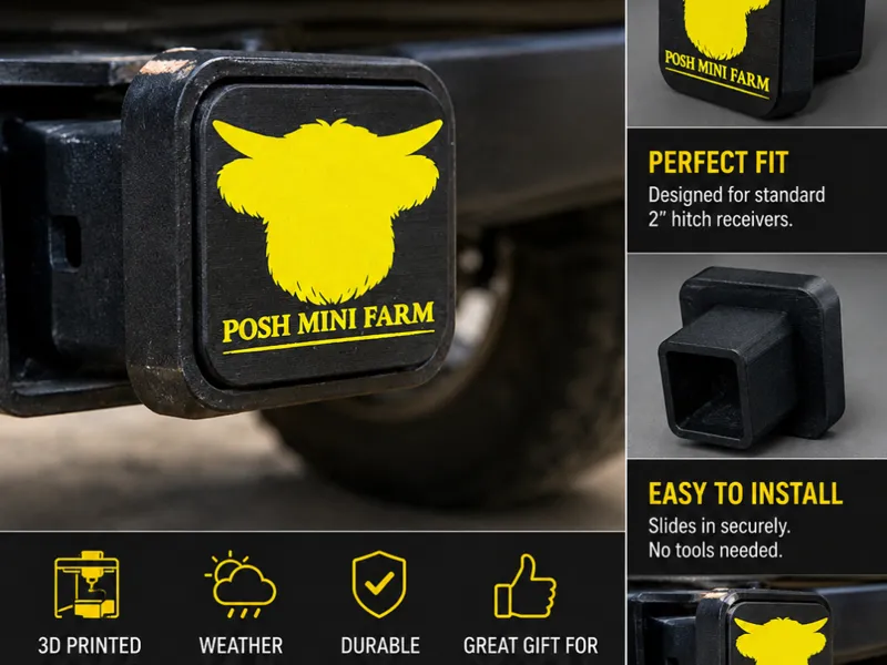 Posh Mini Farm hitch plug