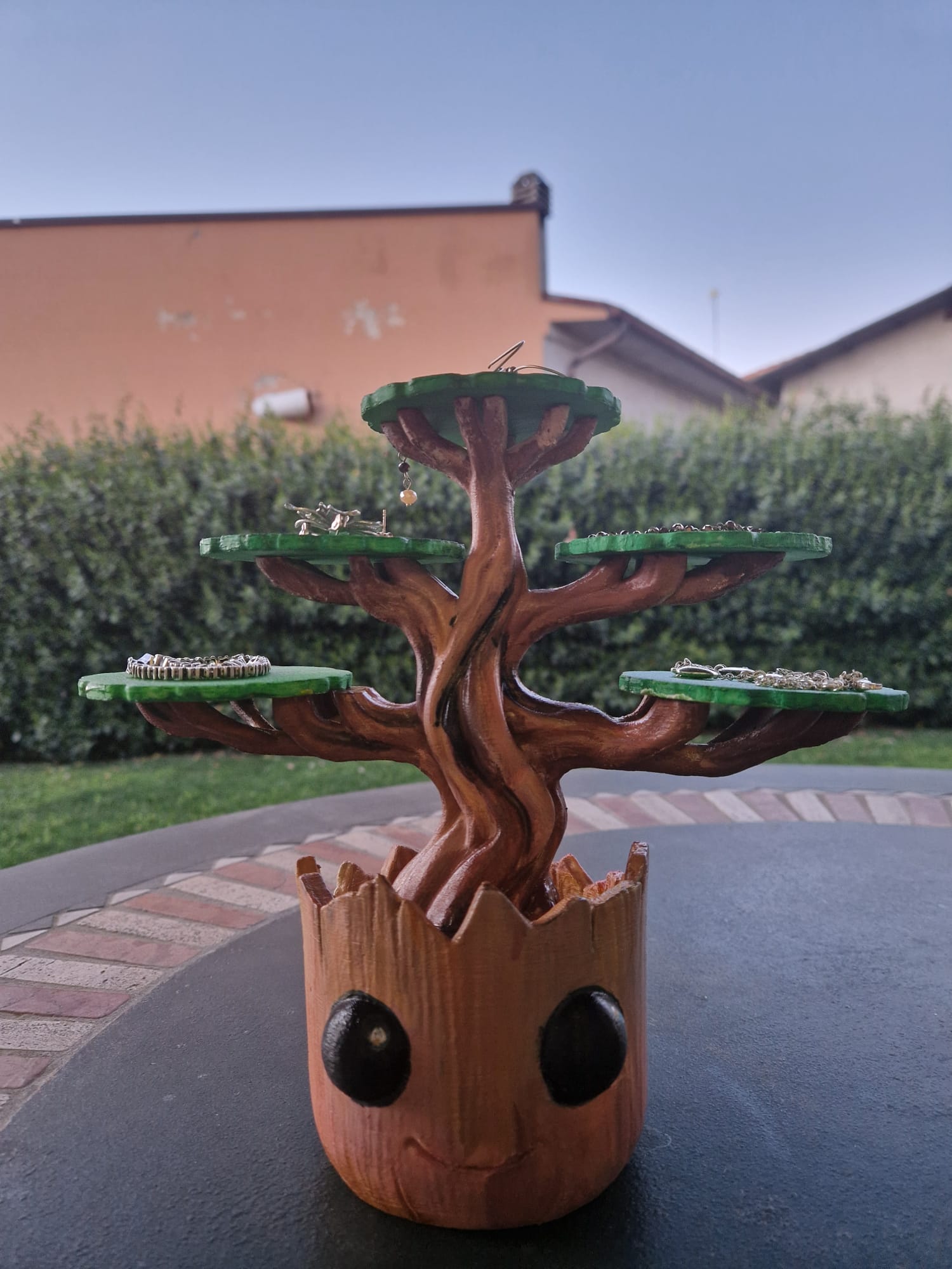 Miniatura 3 do modelo 3D Groot vaso bonsai 