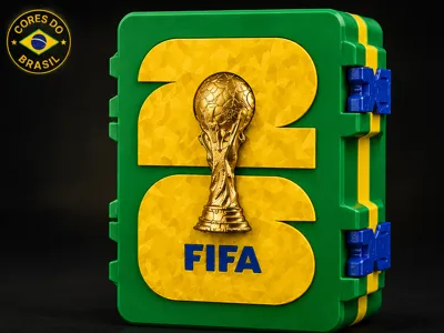 WORLD CUP STICKER BOX - FIXED AND WITH STRAP