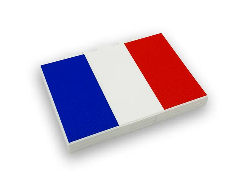 France Passport Case with ID Card Holder