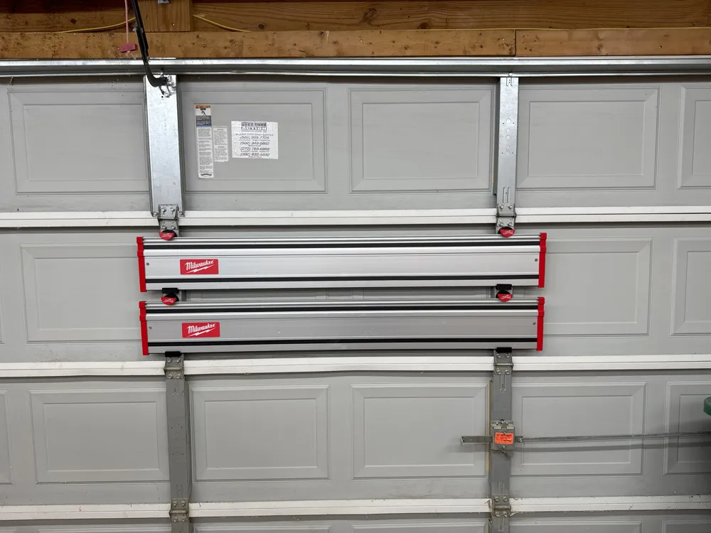 Wall Track Lock Milwaukee Track Saw: Track locking wall mounts - Free 3D Print Model ...