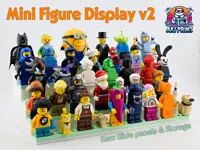 Mini Figure - Display & Storage V2 (sliding Panels)