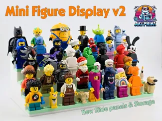 Mini Figure Display & Storage v2