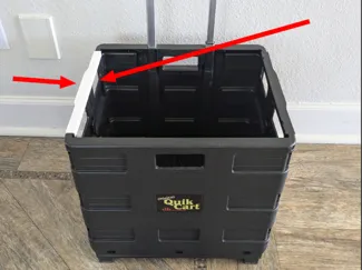 dbest quick cart rigidity bars (side bracket/clip)