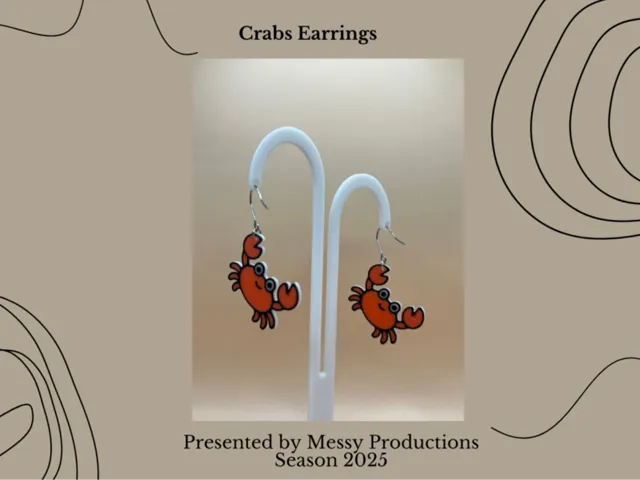Crab Earrings