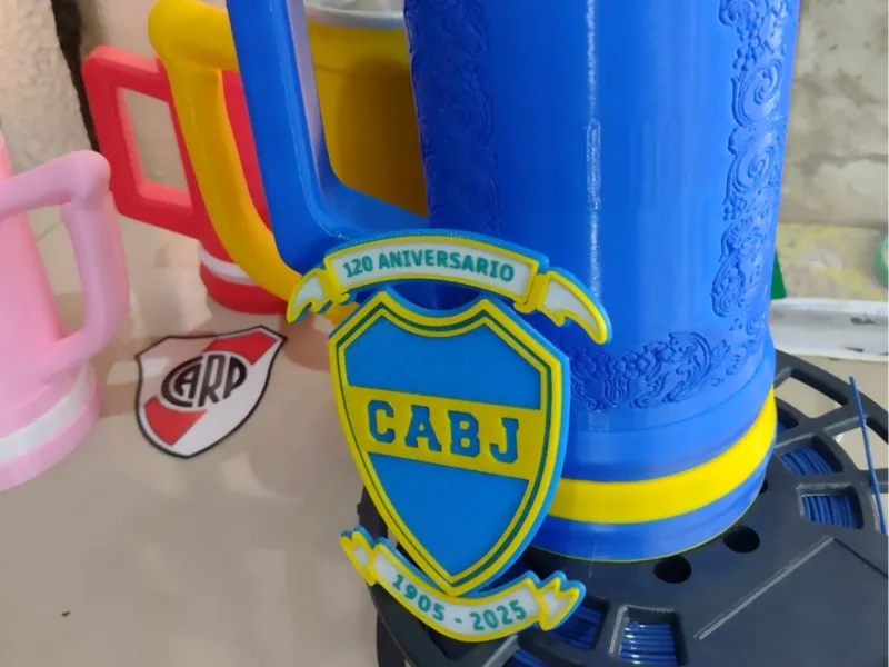 Chopp Boca Jrs| 1 Litro - Fileteado.