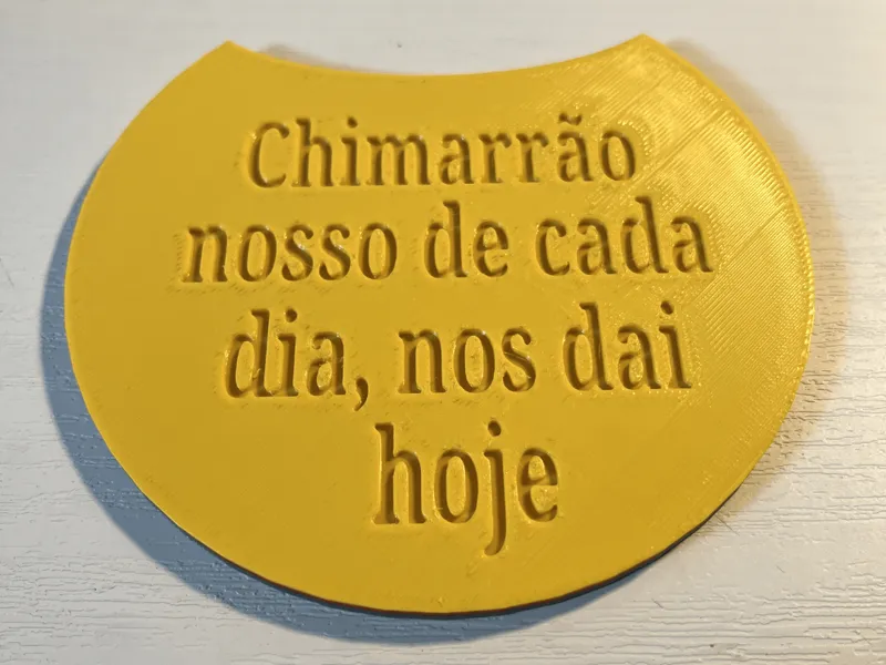 Sevador de chimarrão/Virador de erva mate
