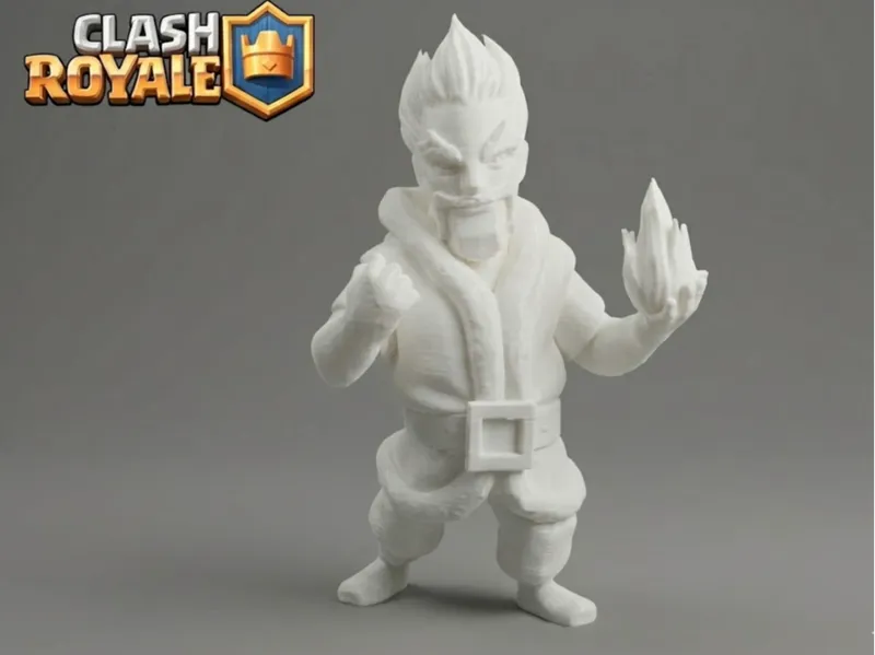 Ice Wizard from Clash Royale