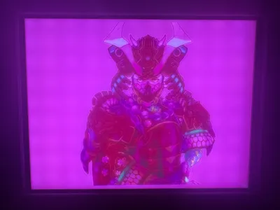 MTG neon samurai