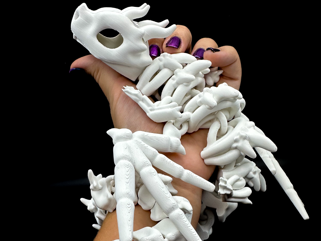 Skeleton Dragon and Baby Skeleton Dragon - 1