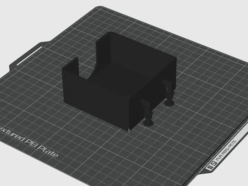 Desk Memo Cube Holder for IKEA Skådis