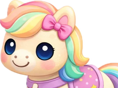 Rainbow Celebration Pony