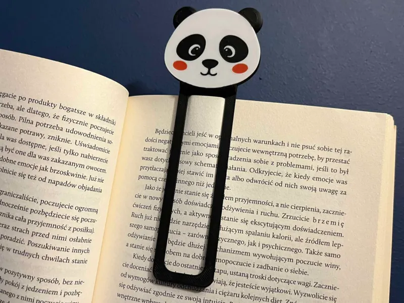 Panda bookmark