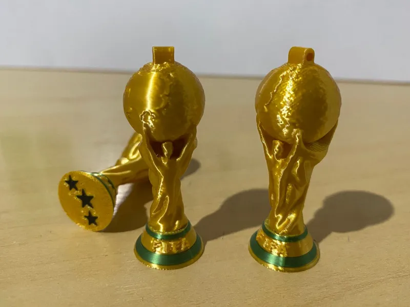 Copa del mundo con Estrellas (Llavero)