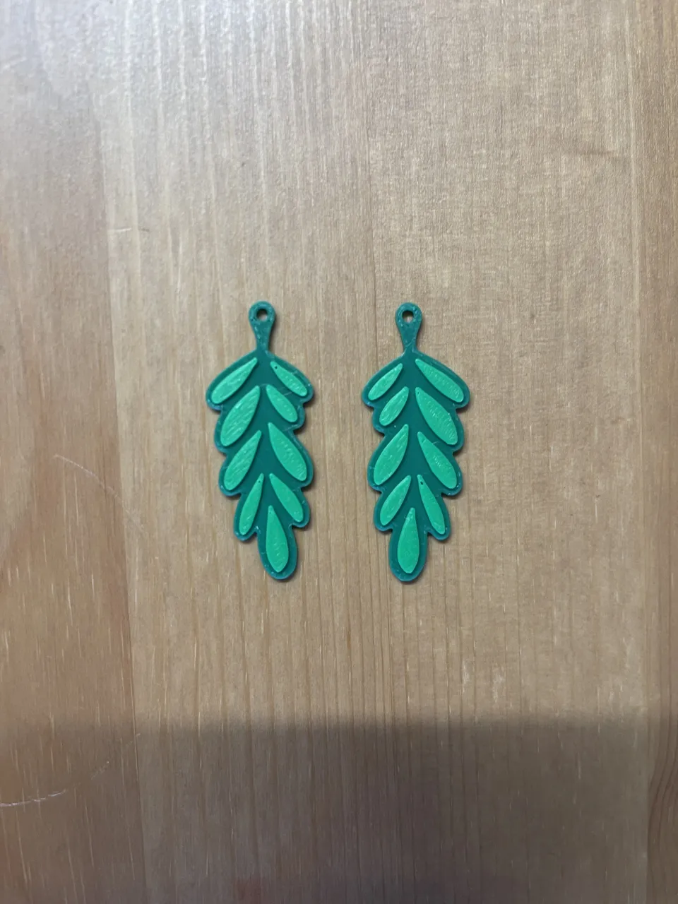 Leaf Earrings view 2