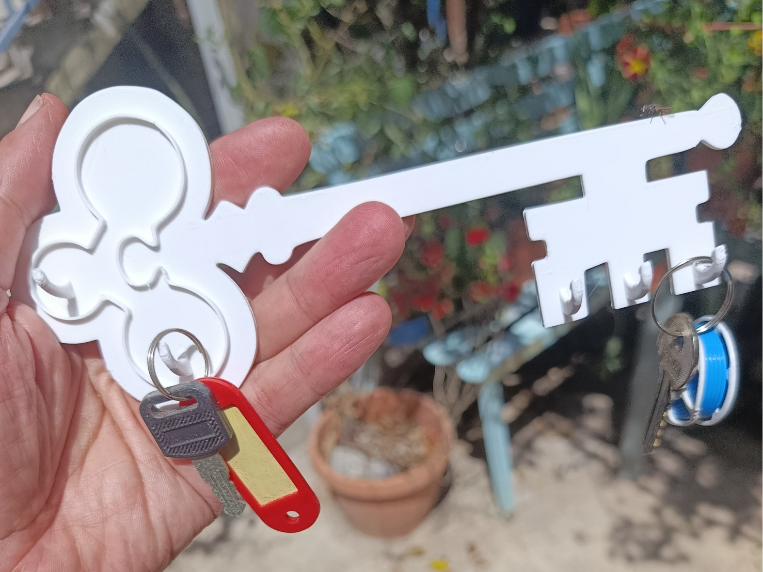 Appendichiavi a forma di chiave