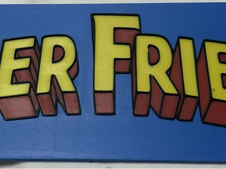 Super Friends DC comics logo sign 