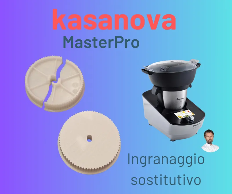 ingranaggio riparazione kasanova robot cucina master pro BEG001180NOC