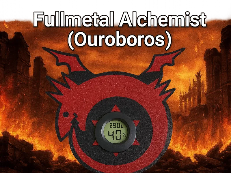 Uroboros Thermo-Hygrometer – Fullmetal Alchemist 