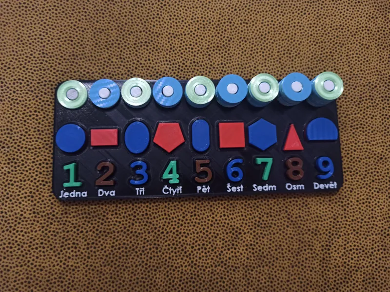 Multifunctional educational game for kids - Dětská multifunkční naučná hra