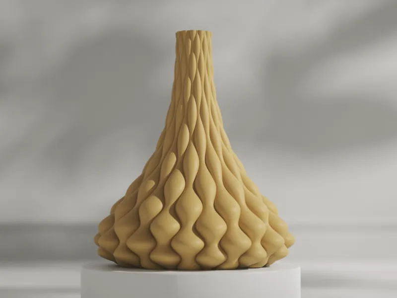 Organic Vase Art - Mother's Day Gift