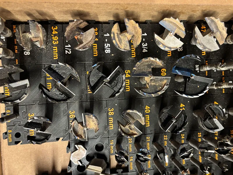 Fostner bits holder