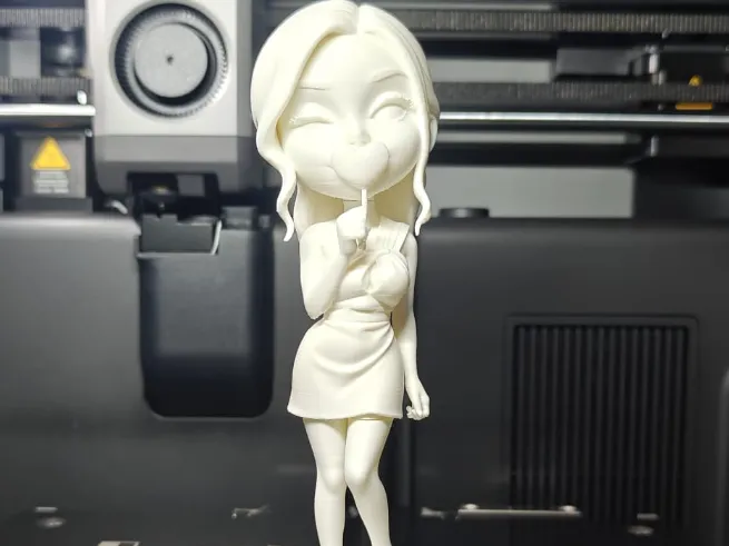 Girl Figurine Lollipop