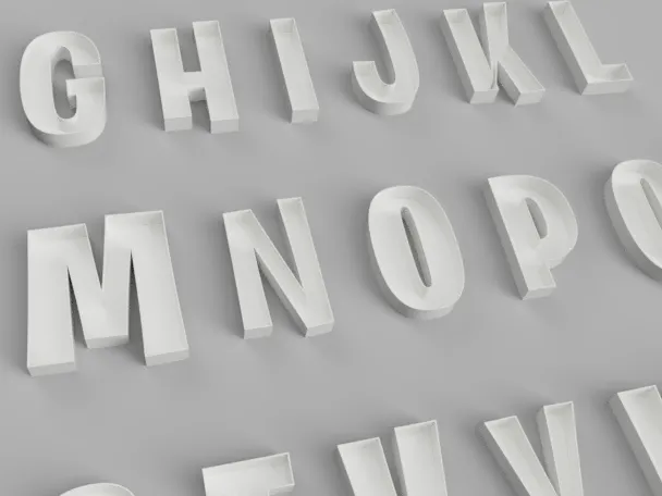 ALPHABET LED LAMP Fortnite COVERS DIFFUSER'S