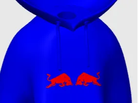 Separates Urban Bugs Bunny Hoodie Logo Red Bull