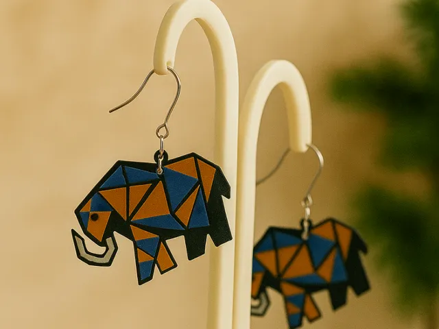 Elephant Earrings