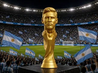 FIFA World Cup Trophäe - Messi Edition /Small/XL