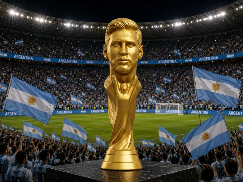 FIFA World Cup Trophäe - Messi Edition /Small/XL