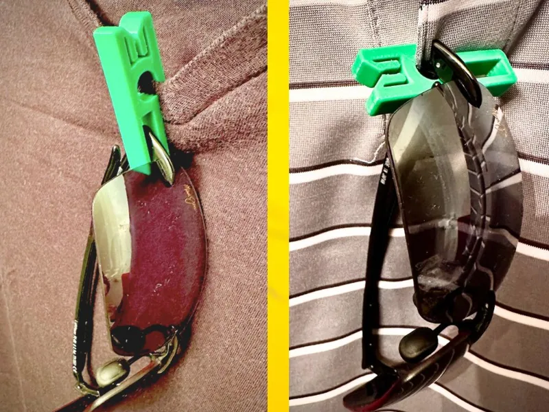 T-Shirt Sunglasses Holder Clip