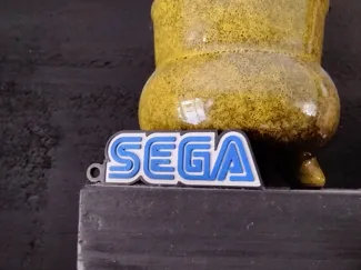 Keychain with SEGA logo