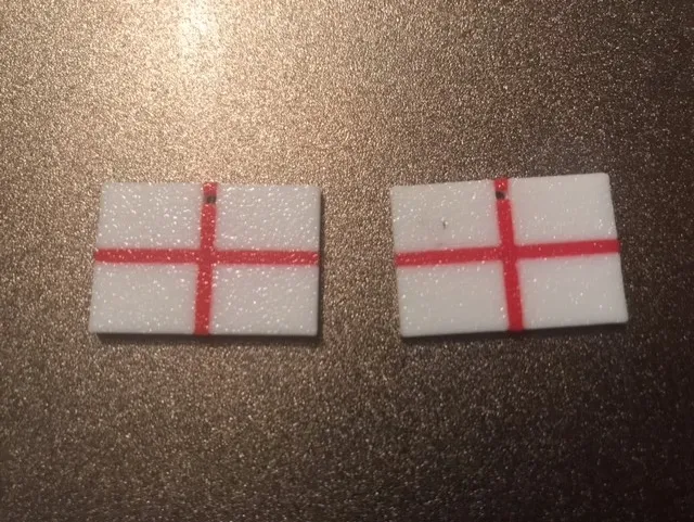 England Football earrings St George Flag Earrings