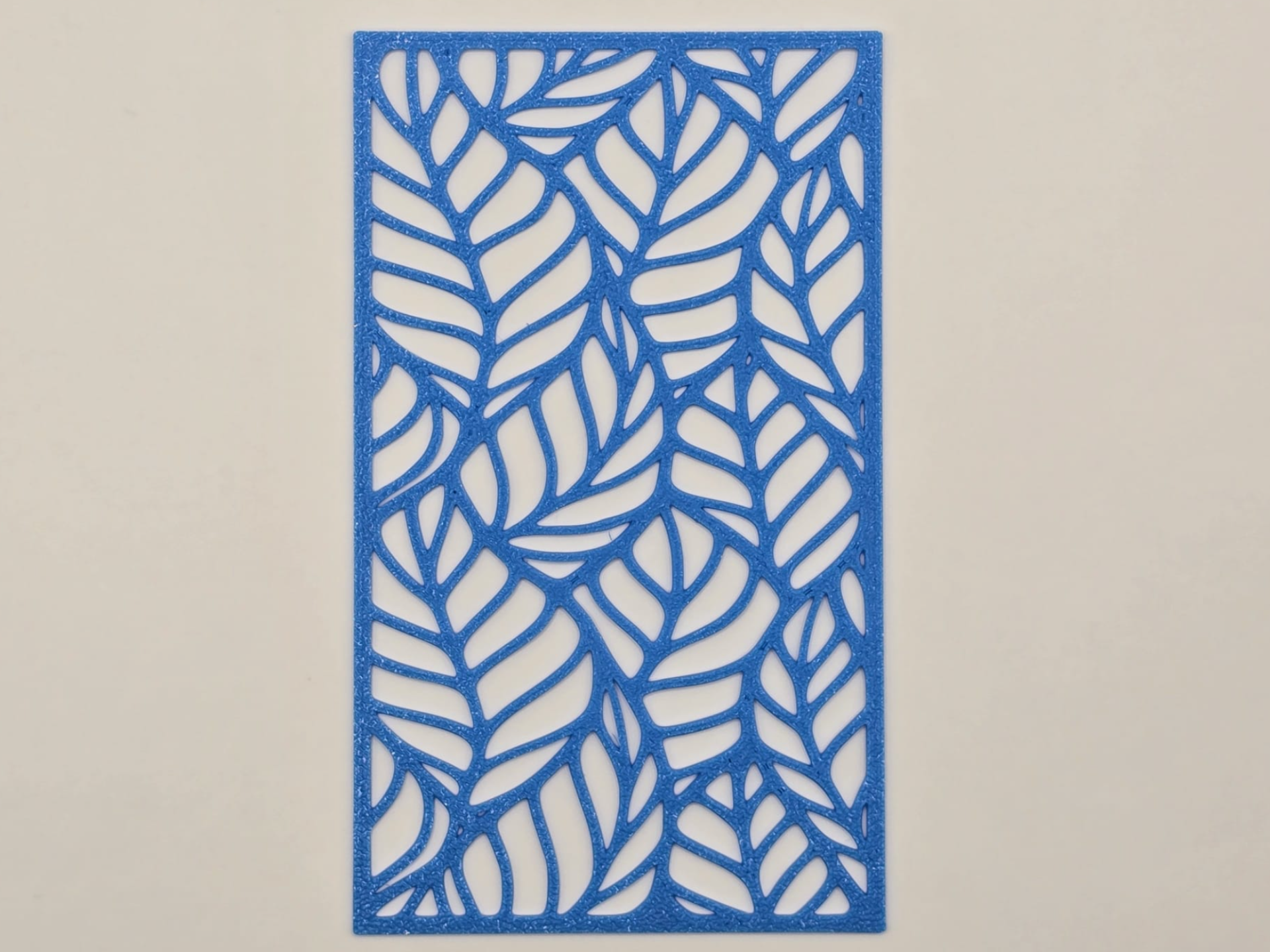 Spring Leaves Forest Botanical Stencil Template