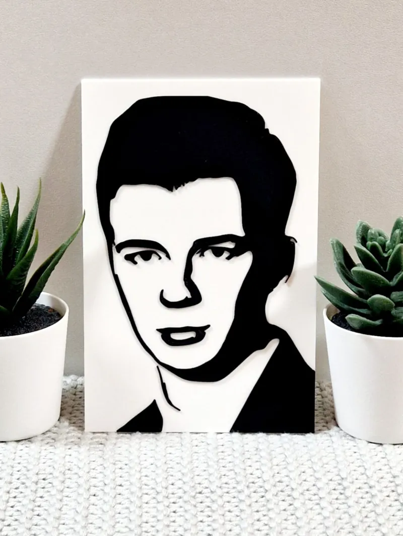 Rick Astley Portrait - Rick Roll (No AMS required)