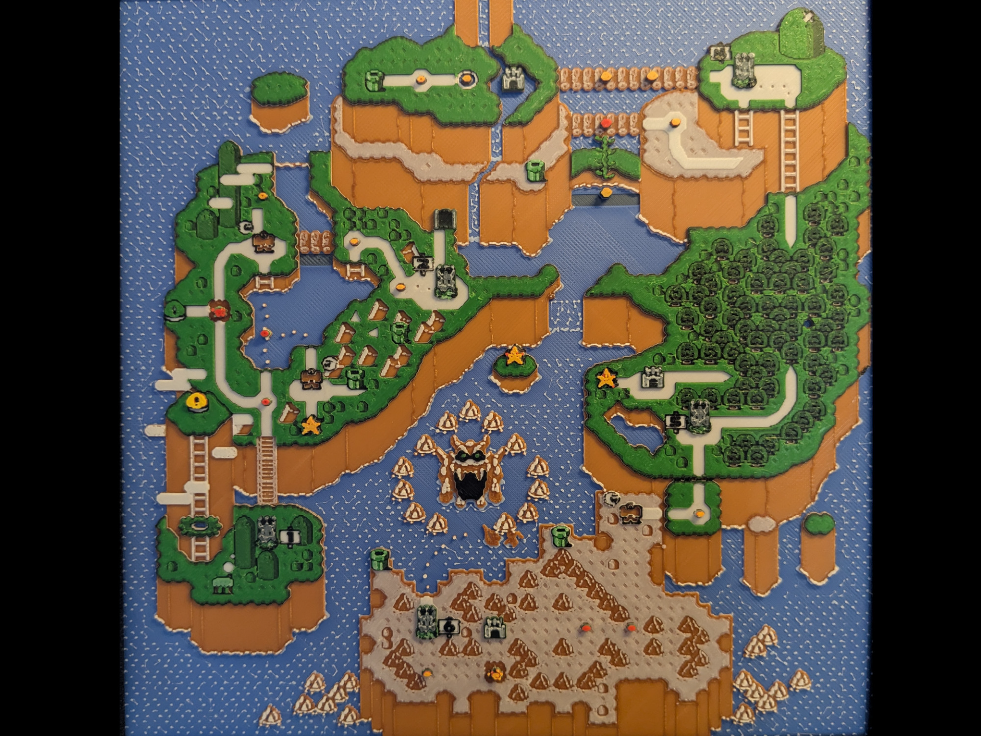 SNES Super Mario World Map