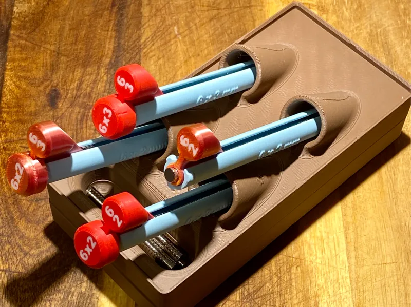 Gridfinity Holder for Magnet Dispenser