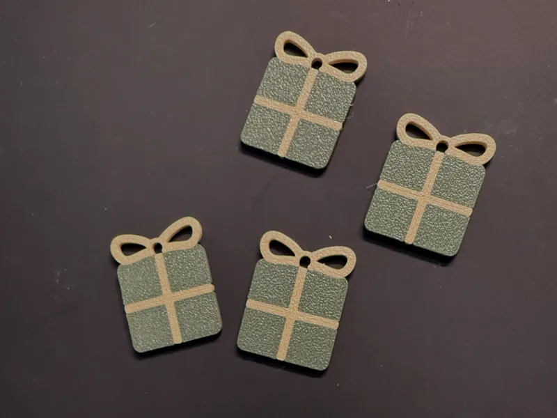 Christmas present earings