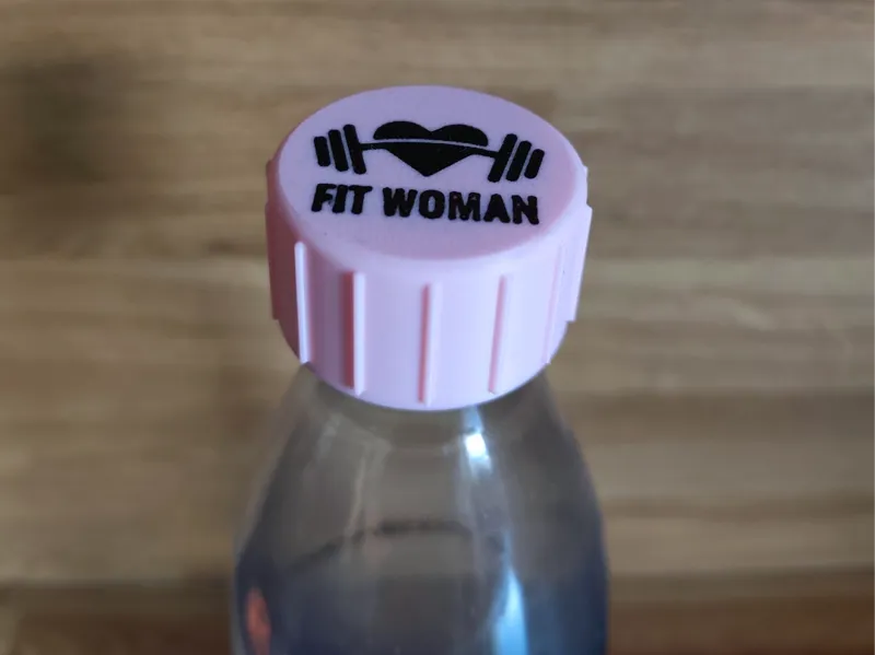 Sodastream bottle cap cover. (Fit Woman)