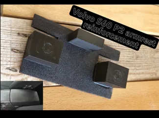 Volvo S60 armrest reinforcement