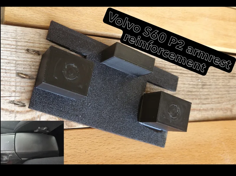 Volvo S60 armrest reinforcement