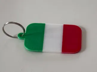 Italian Flag Keychain (AMS Required)