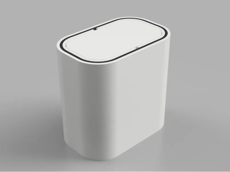 Small bin for bathroom or desk