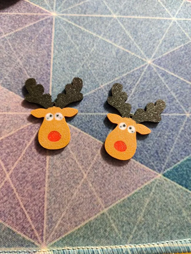 Rudolph Earrings