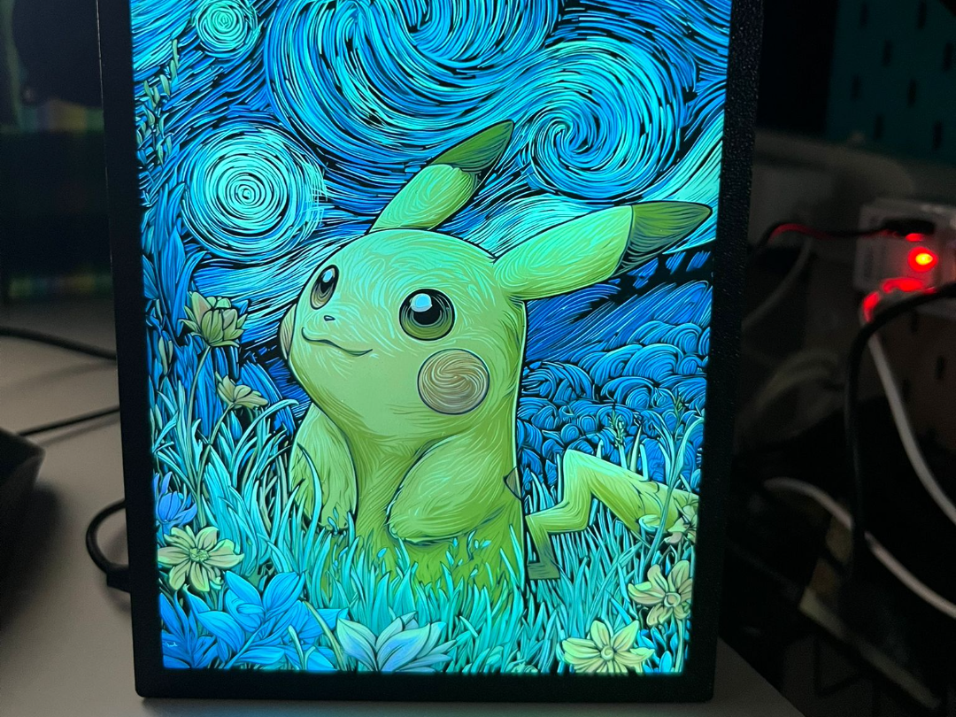 Lamp Eufy make E1 ( plexiglas panel)