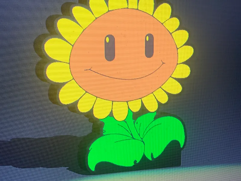 Sunflower Plants vs Zombies Lightbox PVZ