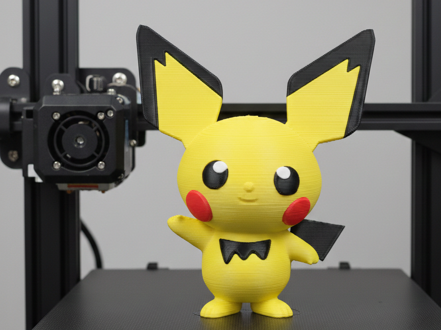 Cute Pichu NO AMS required (Multiparts)